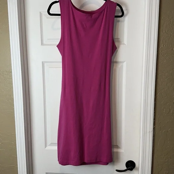 🦋🦋BUFFALO DAVID BITTON FAUX TWO PIECES PINK COTTON DRESS🦋🦋 - Picture 6 of 14